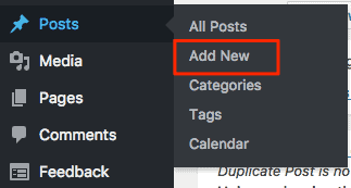 Create Your First Blog Post