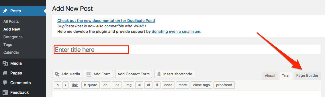 Publishing Your First Blog Post Publishing Your First Blog Post