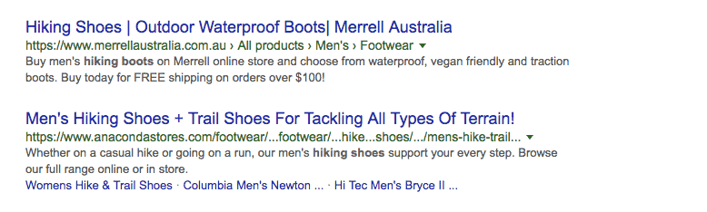 serp snippet
