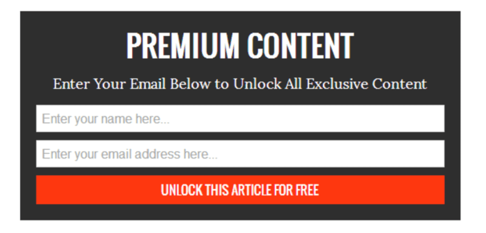 content-locker content locker opt-in form example