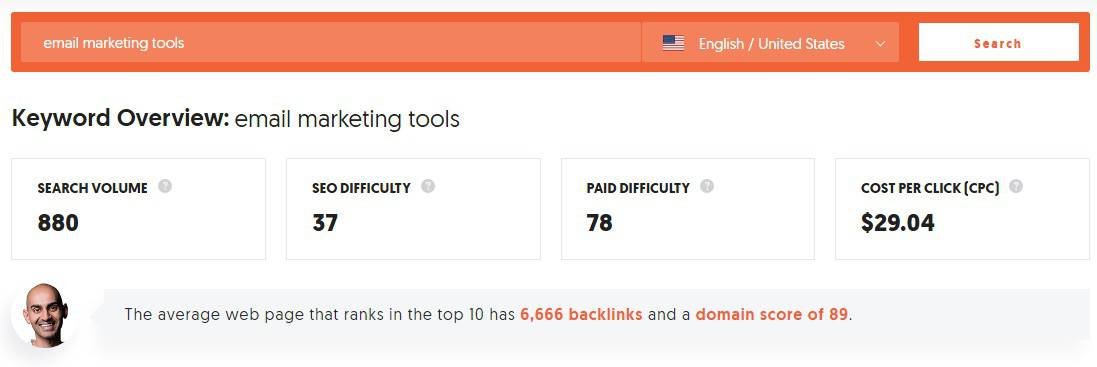 uber 1 ubersuggest keyword research tool