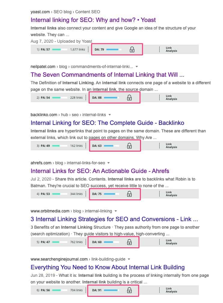 Internal_linking_-_01 how to create a topic cluster - the serps