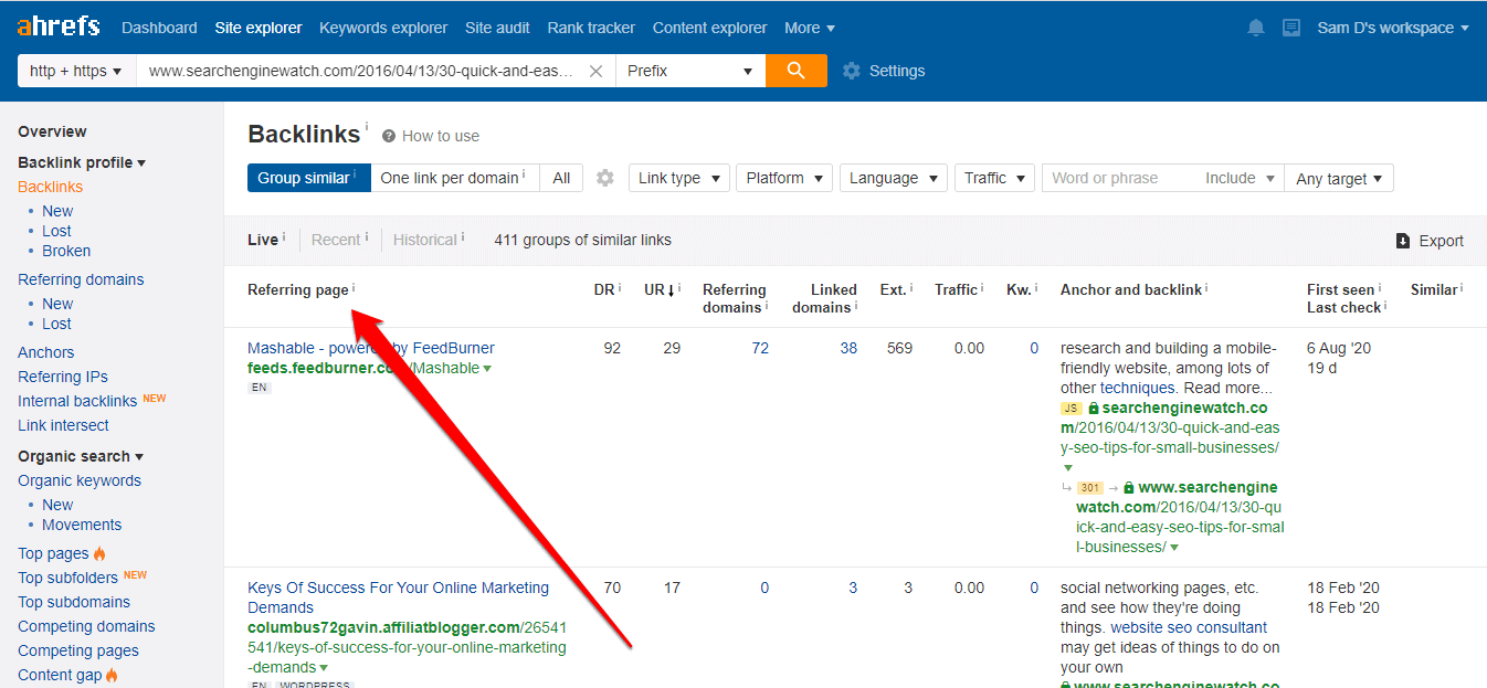 organic link building - 08 finding likely linkers