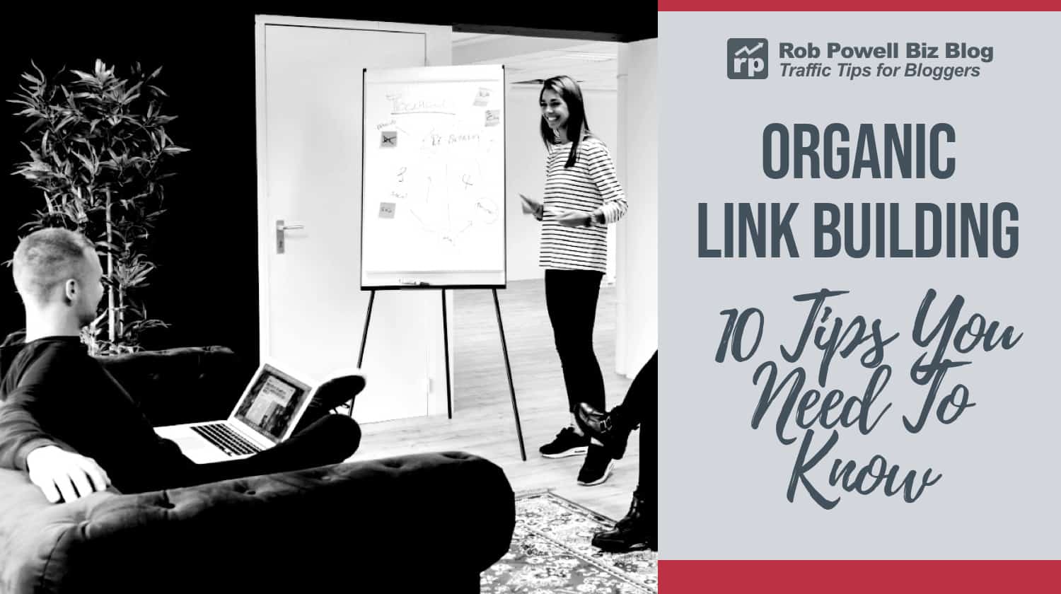 organic link building blog graphic organic link building