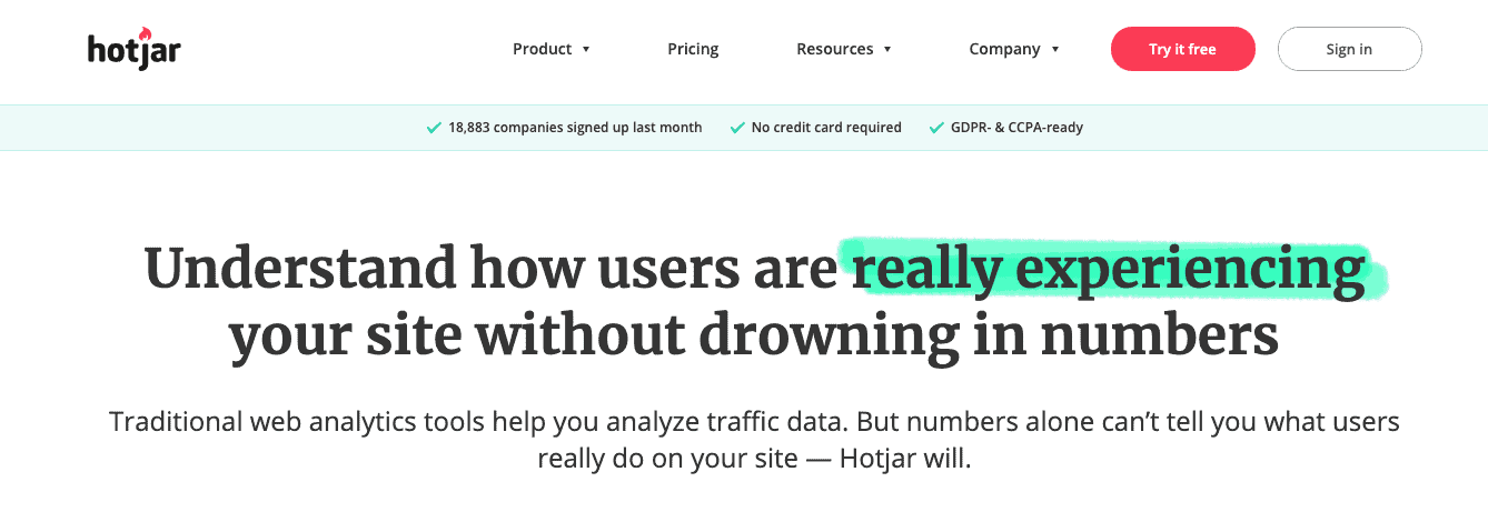 wordpress survey plugins - 04 - hotjar hotjar