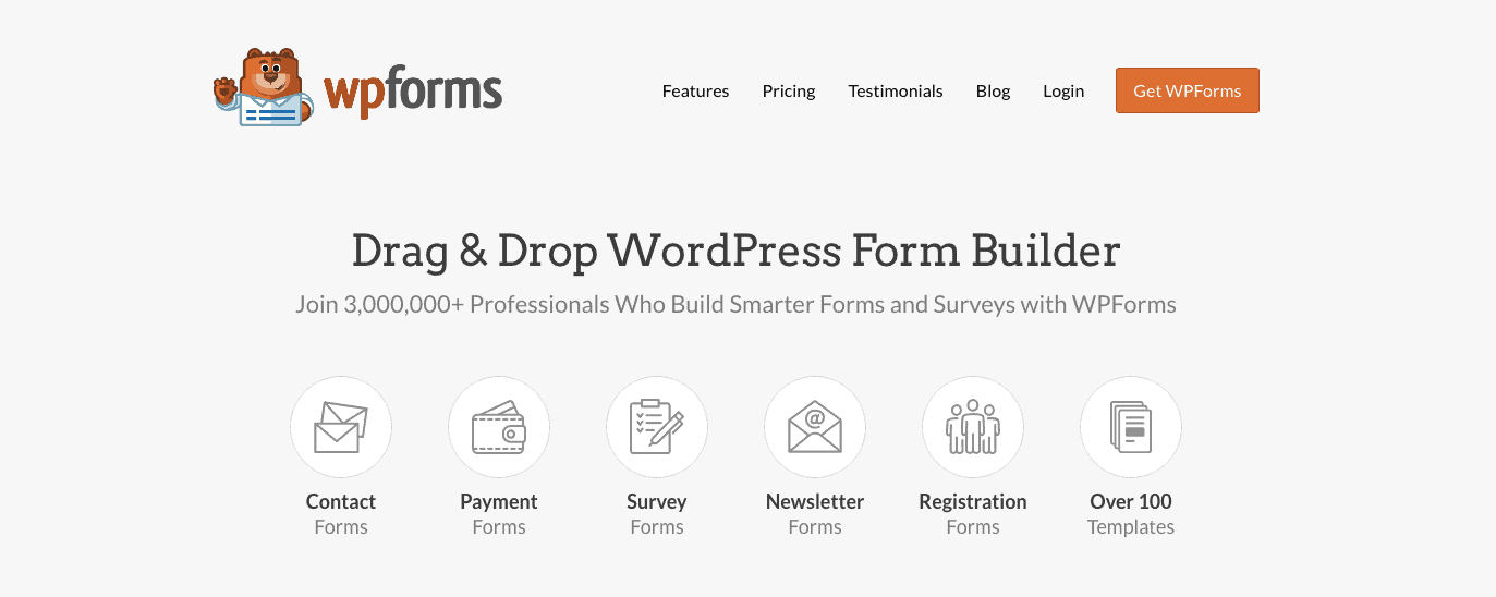 wordpress survey plugins - 06 - wp forms wp forms