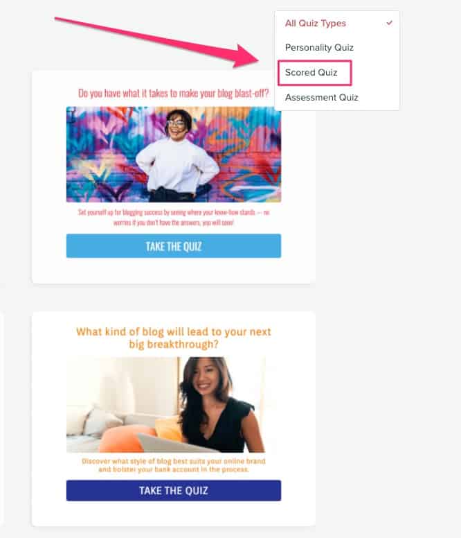 quizzes for lead generation - 04 create a scored quiz