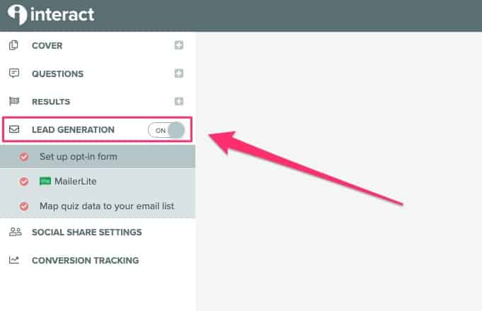 quizzes for lead generation - 17 lead generation in your Interact quiz
