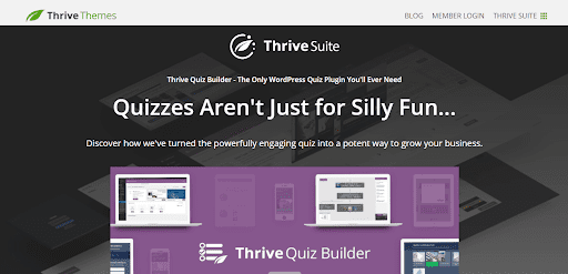 Thrive Themes Quiz Builder