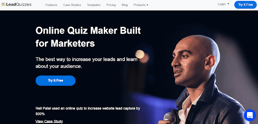 LeadQuizzes Online Quiz Maker