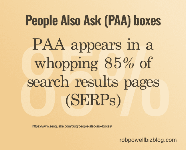 People Also Ask (PAA) boxes - 01