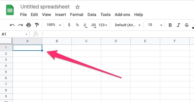 using Google Sheets to identify seed words