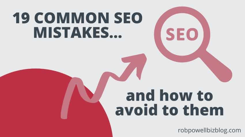 19 Common SEO Mistakes - small 19 common SEO mistakes