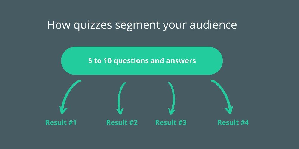 how quizzes segment your audience