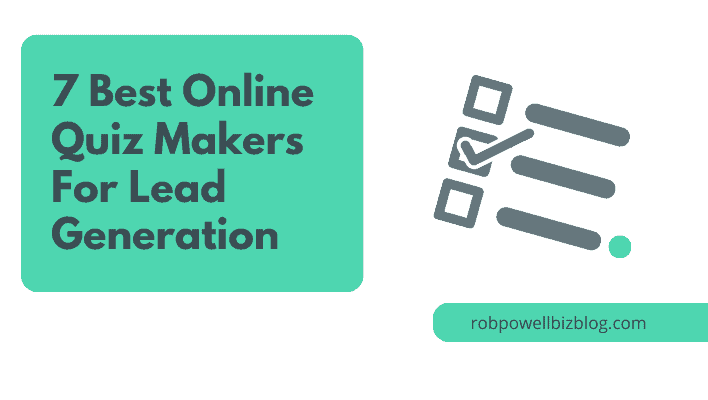 7 Best Online Quiz Makers For Lead Generation